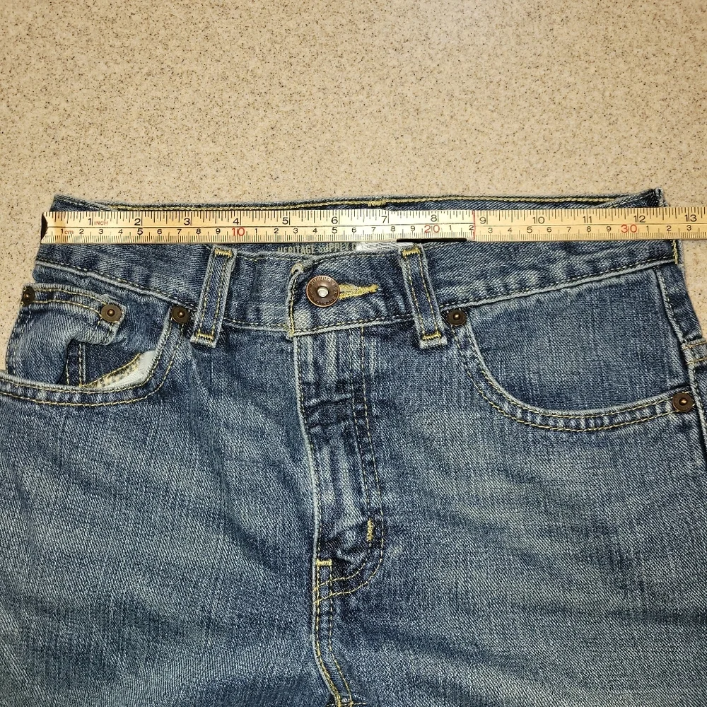 Roebuck & Co Straight Leg Blue Denim Jeans Size 12R - Picture 4 of 9